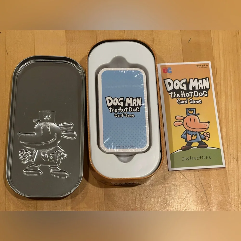 Dog Man The Hot Dog Card Game - Yellow